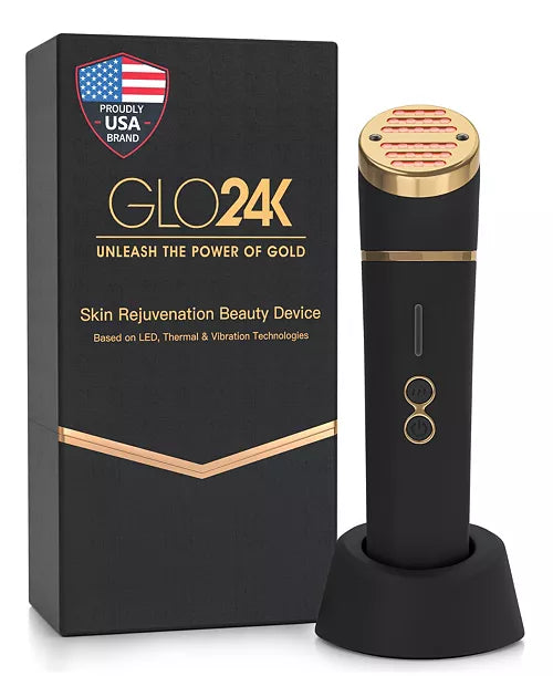 Glo24K Skin Rejuvenation LED Beauty Device Face