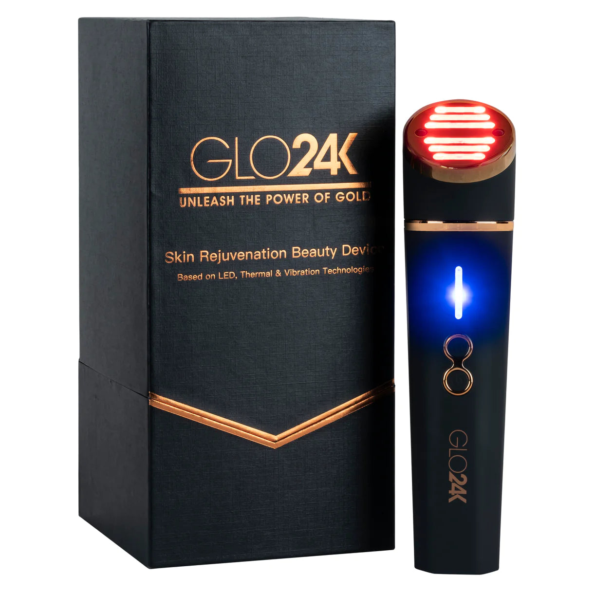 Glo24K Skin Rejuvenation LED Beauty Device Face